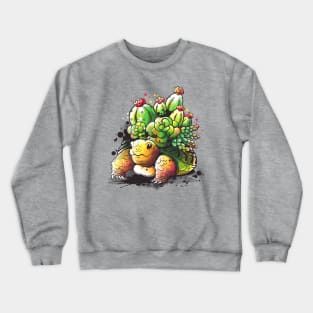 Succulent tortoise Crewneck Sweatshirt